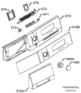 Схема №1 T86589IH с изображением Обшивка для сушилки Aeg 1366260022